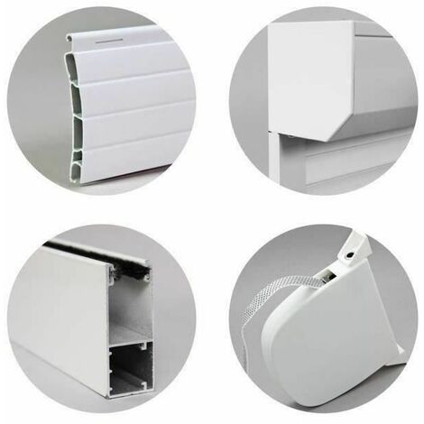 Persiana Blanco 100 x 120 cm PVC