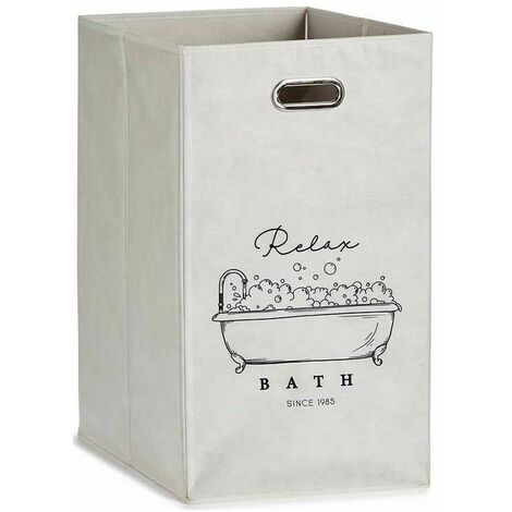 Cesto ropa Blanco Baobab 35 L