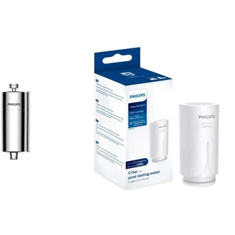 Comprar Sistema de ducha con filtración de agua + filtro Philips