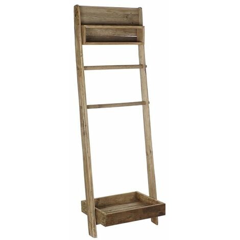 Zapatero Rústico Exterior  Ladder decor, Shelves, Home decor