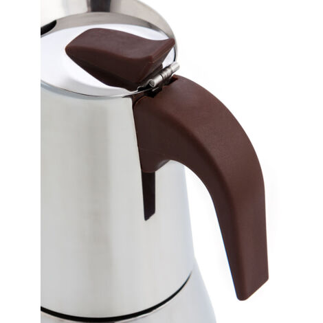 Cafetera Italiana Quid Milan Metal 4 Tazas
