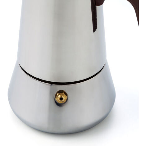 Cafetera Italiana Quid Milan Metal 12 Tazas