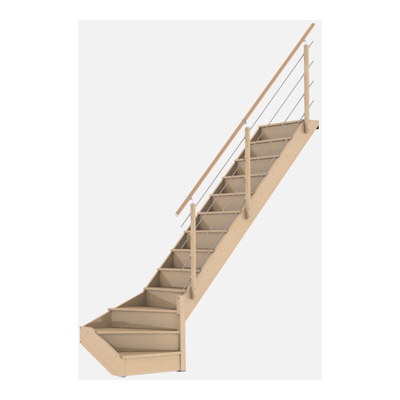 Novah - Escalier 1/4 tournant droit