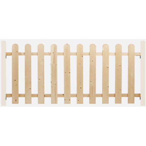 Burger – Kit de remplissage garde-corps 2m sapin brut – Balustrade extérieure – Installation personnalisable – Pour espaces intérieurs