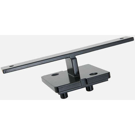 Kordo – Support de main courante pour poteaux Moka – Installation extérieure – Visserie incluse pour montage rapide – Compatible avec différents types de main courante