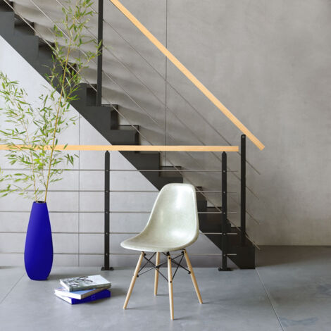 UNIVERSO - Kit garde-corps pour escalier 4m en acier noir