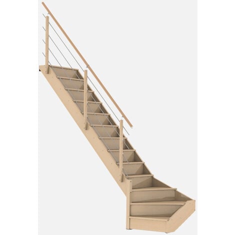 Novah - Escalier 1/4 tournant gauche