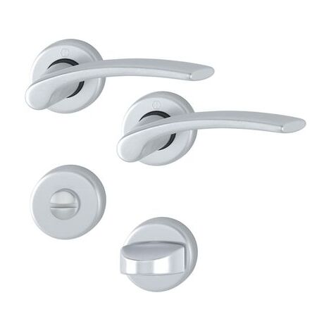 Garniture en aluminium sur rosaces Ibiza 1171/88K/88KS - HOPPE
