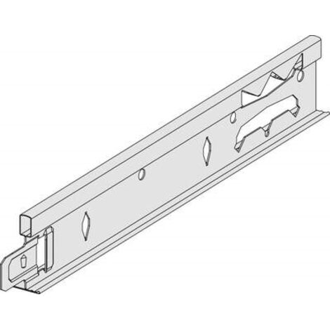 Eurocoustic St Gobain – Porteur clip-on T15 blanc 3600 mm pour dalle plafond – Charges admissibles 100 kg – Vendu par boîte de 20 pièces