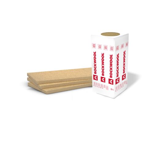 4 panneaux de laine de roche Rockfeu Therm RsD 1350 × 600 mm Ep.140mm - R 4,20 – ROCKWOOL