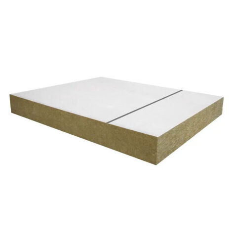 Knauf – Panneau laine de roche SMARTROOF ALL-FIX B 1000 × 1200 mm Ep.60mm – Isolation thermique et acoustique – Résistance mécanique élevée