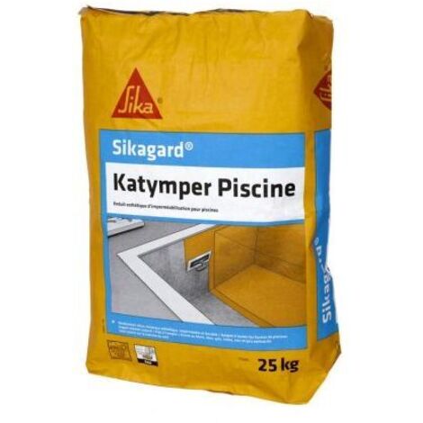 Enduit étanchéité piscine KATYMPER antracite - sac de 25kg  - SIKA