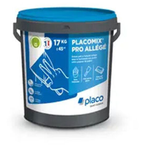 Enduit à joint prêt à l’emploi allégé Placomix PRO – seau 17 kg - PLACO