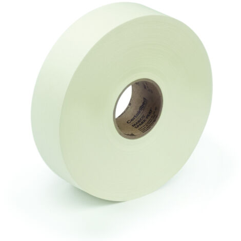 Placo – Bande à joint papier microperforée 5 cm x 150 m – Excellente adhérence sur enduit – Pour jointoyer plaques de plâtre