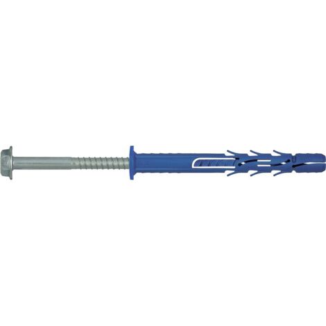 Broche en nylon avec vis RawlPlug R-FF1-N-10K120 9 8x120 mm 7 0x129 mm SW13/T40 25 unités (1/4)