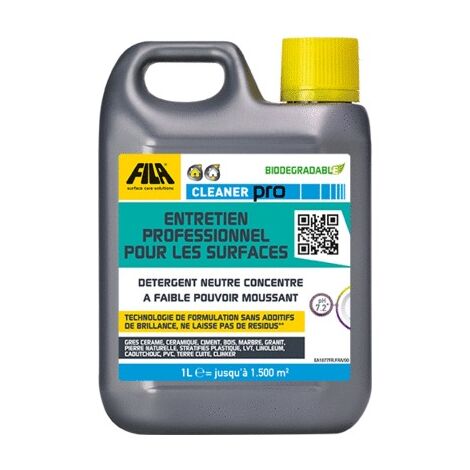 Entretien professionnel pour les surfaces CLEANER PRO 1L FILA