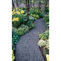 Gravier décoratif basalte 6/14 – Sac de 25kg pour aménagement extérieur – Limite pousse des mauvaises herbes – Provenance Haute Corrèze