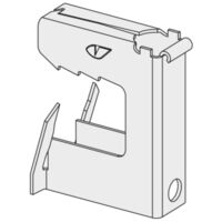 Attache tigre pour épaisseur 0,8 a 1,6 cm pour dalle plafond - boîte de 100 - EUROCOUSTIC