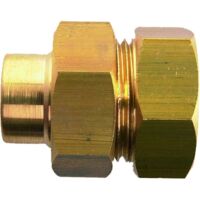 Union fer-cuivre sphéro-conique femelle 340 GCU - 1/2'' - 16 mm - DUMONT