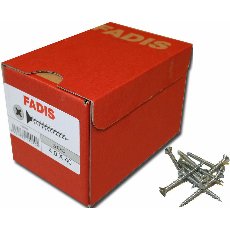 TORNI.FADIS GALVA C/P 4,0 20X030
