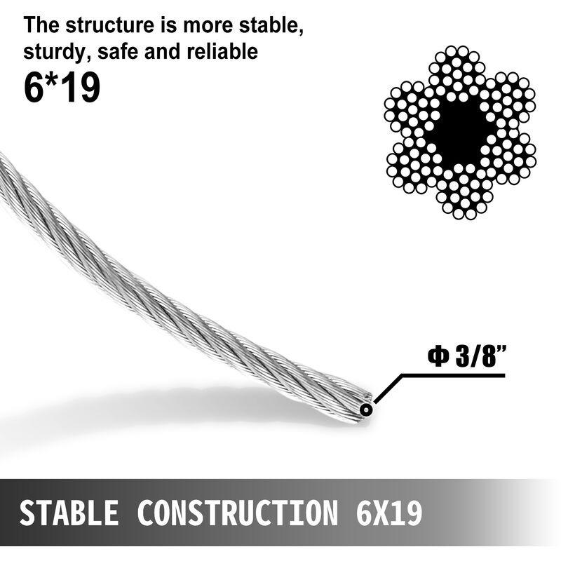 VEVOR 28m x 10mm Corda Sintetica per Verricello 20500 LBS con Guaina per  Ditale 20500 Lbs Corda Verricello in acciaio inox 9200 kg Corda verricello  sintetica Corda Tiragraffi Per Suv Atv Utv