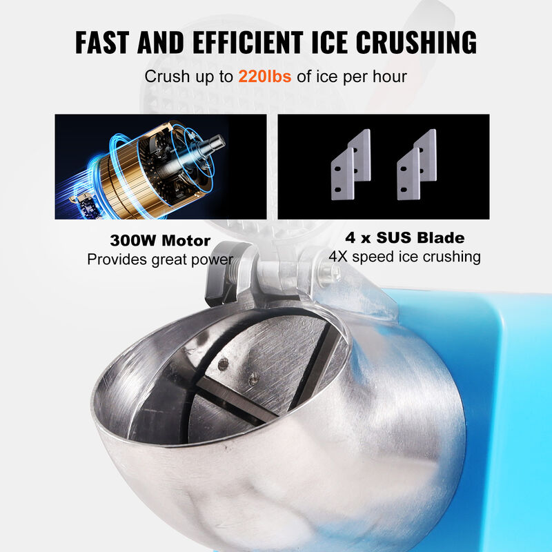 Tritaghiaccio Elettrico Professionale - Per Granite E Cocktail Perfetti - Foto 8