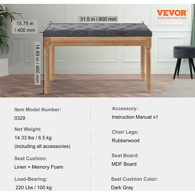 Panche Pieghevoli Panca Imbottita Con Schienale VICTOR Panca Con