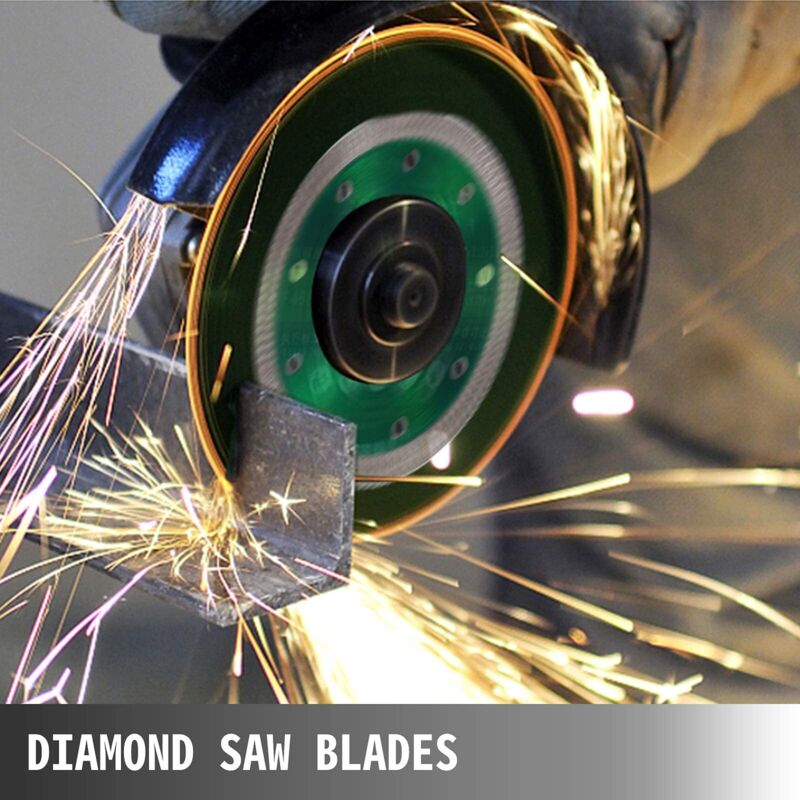 Set 5 Punte Diamantate Per Trapano - Per Piastrelle, Granito, Marmo, M14, Altezza 15mm