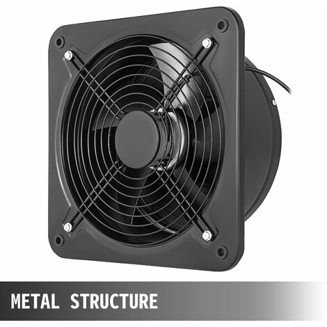 Ventilatore assiale premente 250 mm 55 W 220 v - con motore e griglia