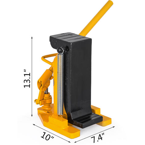 Martinetto Idraulico 10T CGOLDENWALL - Sollevatore Professionale Con Corsa 100mm - Foto 7