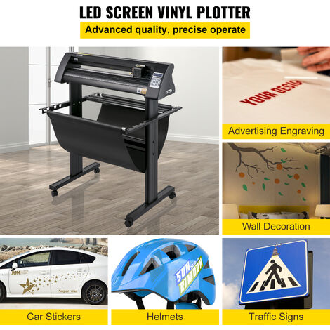 Plotter Da Taglio Vinile VEVOR KH-375A - 375mm, 95W, Con Guida Laser LED - Foto 2
