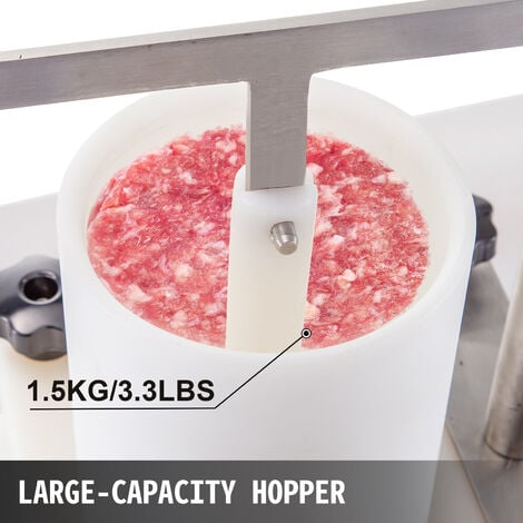 Macchina per Hamburger manuale - incl. stampo per polpette Ø 10 + 15 cm