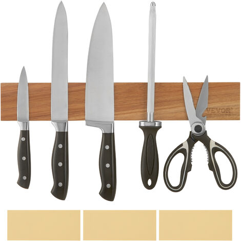 Scaffale da cucina in acciaio inox 60 cm scaffale da cucina barra da  appendere per coltelli