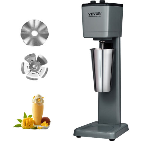 Frullatore Elettrico 650 Ml Con Bicchiere In Acciaio Inox – 180W Per Frullati, Frappè E Cocktail – Facile Da Usare