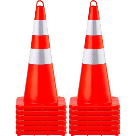 Set 14 Coni Stradali In Miniatura – Segnali Di Sicurezza Per Giochi Di Costruzione, Calcio E Scuola