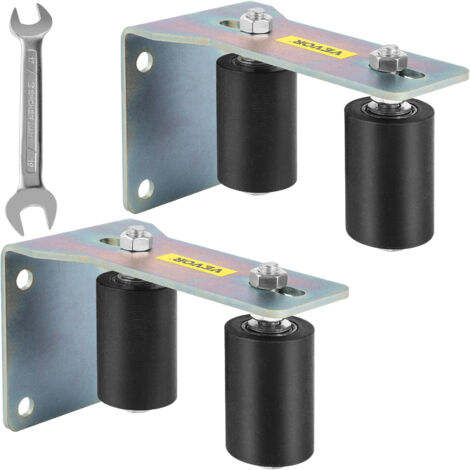 4 Aste Filettate Di Ricambio Per Cancelletti Di Sicurezza Per Bambini - M10x80mm, Nero, Con Puntali In Gomma - 2