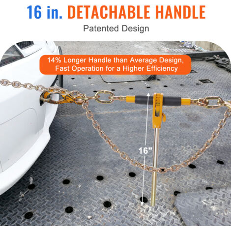 Cricchetti VEVOR Per Catene - 4 Pezzi, Carico Max 5443kg - Ganci G80, Per Trasporto Pesante - Foto 2