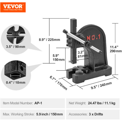 Pressa Per Tortilla In Ghisa Da 25 Cm | Include 100 Carte Da Forno | Per Tacos, Piadine, Focacce - Foto 3