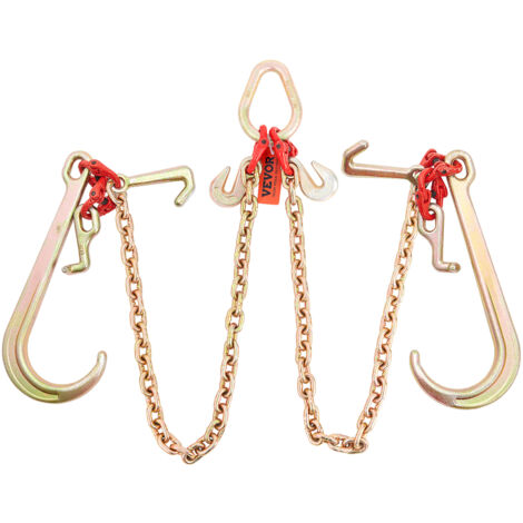 VEVOR Ganci A Catena Forma Di V Per Trasporto Gancio RTJ Portata Max