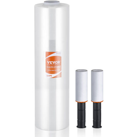 Pellicola Estensibile Per Imballaggi - 15 Cm X 656 M, Pre-Allungata, Per Traslochi E Pallet, Trasparente - Foto 3