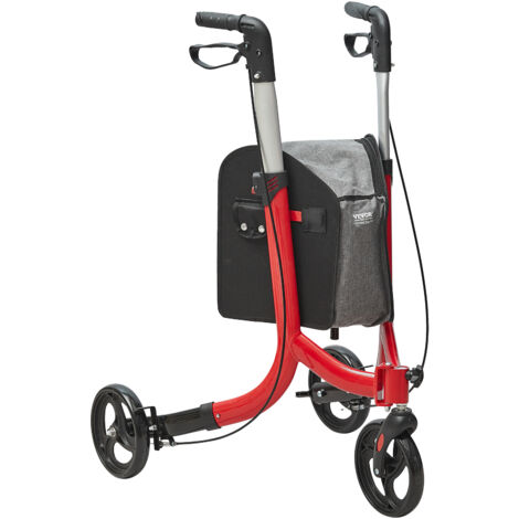 Monopattino 3 In 1 Per Bambini Qaba Rosa - Deambulatore E Auto A Spinta Con Altezza Regolabile E 3 Ruote