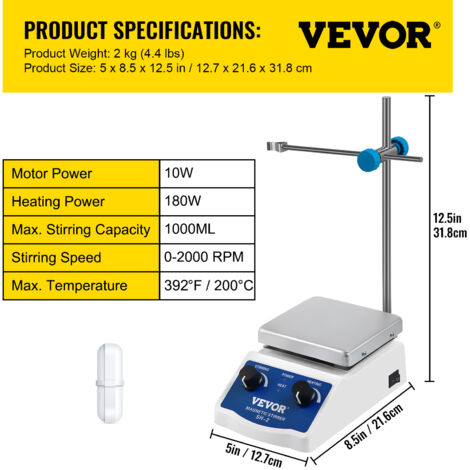 Barre Di Agazione In PTFE Miscelatore Di Agazione Magnetico