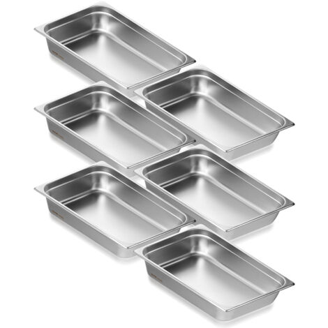 Hign Quality Food Grade In Metallo In Acciaio Inox Gastronorm Cibo Padelle Conte - Foto 3