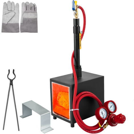 VEVOR Forgia quadrata portatile a gas propano 1 bruciatore fabbri coltellinai | VEVOR IT