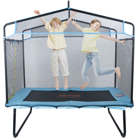 Trampolino Giardino 185cm Con Rete Sicurezza - Per Bambini Interno/Esterno, Portata 150kg - Foto 2