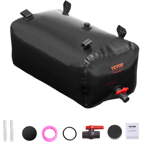 Sacca Pieghevole Per Acqua 115 Litri / 30 Galloni - Serbatoio Portatile In PVC Con Maniglia - 2
