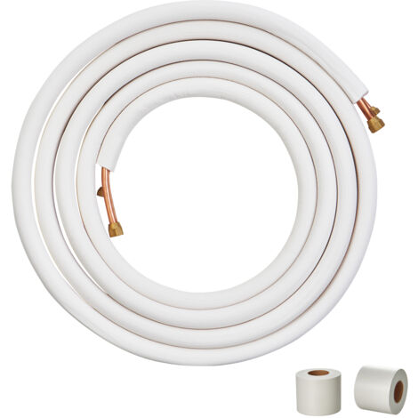 Kit Di Piegatura Tubi In Rame Per Aria Condizionata - Strisce In Plastica PE Per Tubi 1/4 E 3/8, Codificate A Colore, Ideali Per Installatori E Fai Da Te - 3