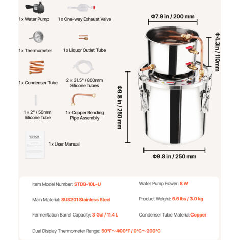 Anello Di Tenuta In Silicone Per Distillatore - Alimentare, Per Distillatore Da 4 Litri - Foto 4