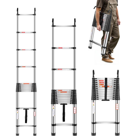 Scala Telescopica A Forma Di A 3810 Mm Scala Estensibile In Alluminio P 010261336770