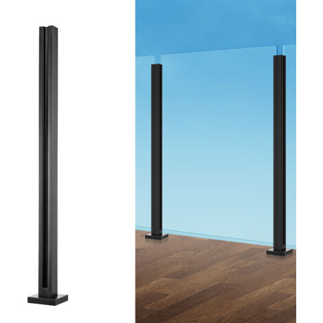 WGVI Vaso In Vetro Trasparente Fatto A Mano – Altezza 30,5 Cm – Per Fiori Bocciolo, Composizioni O Candele